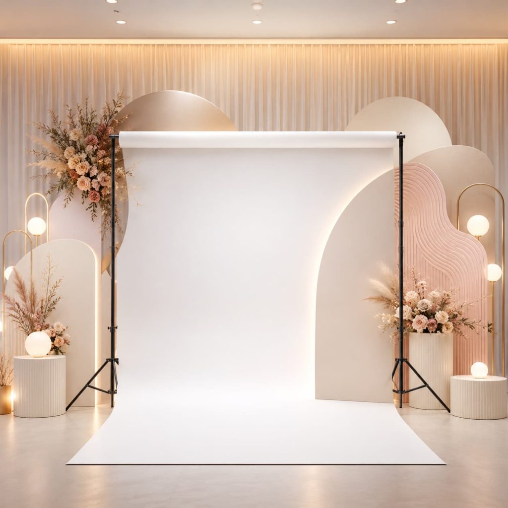 Ideias de backdrop para eventos em alta para 2026