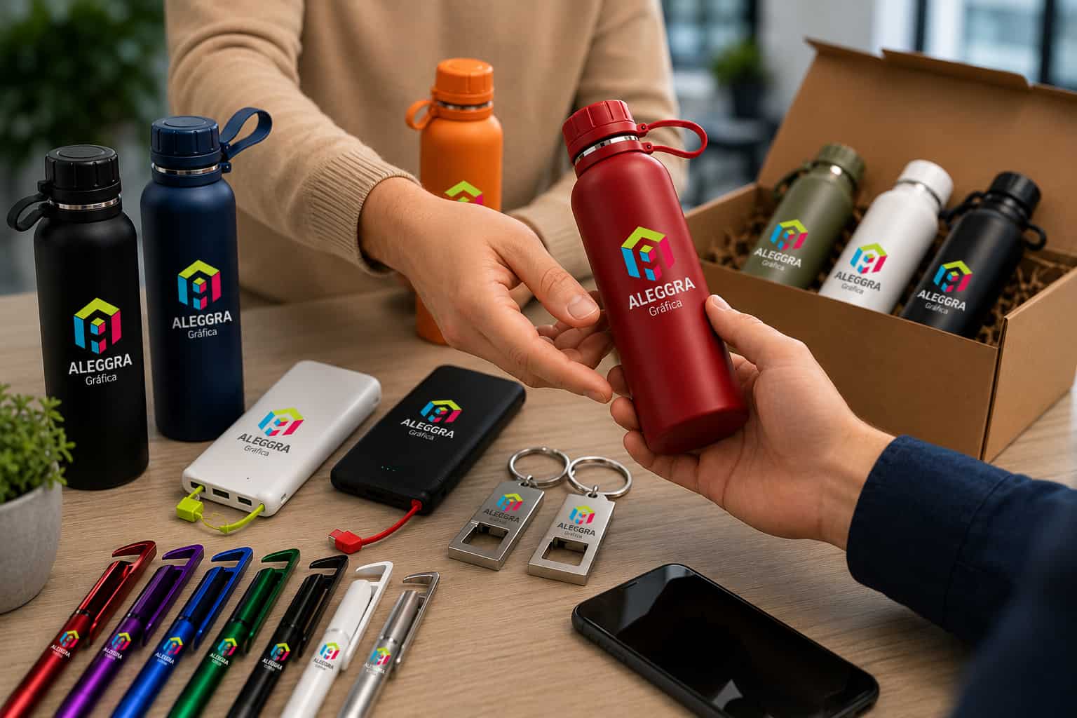 Brindes corporativos diferenciados: ideias para valorizar sua marca